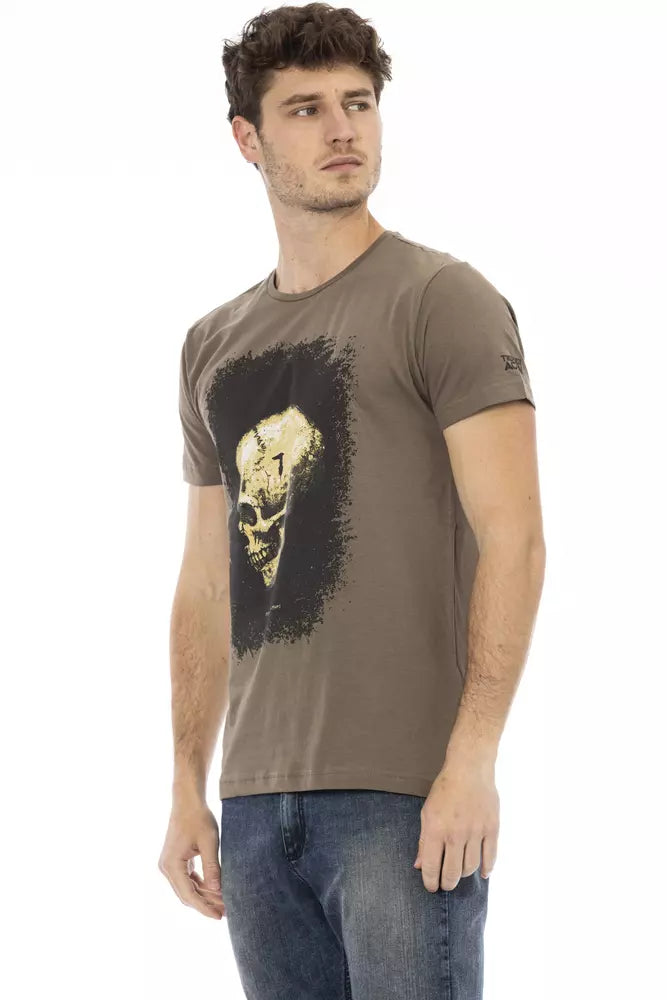 Trussardi Action Brown T-Shirt for Men alternate view