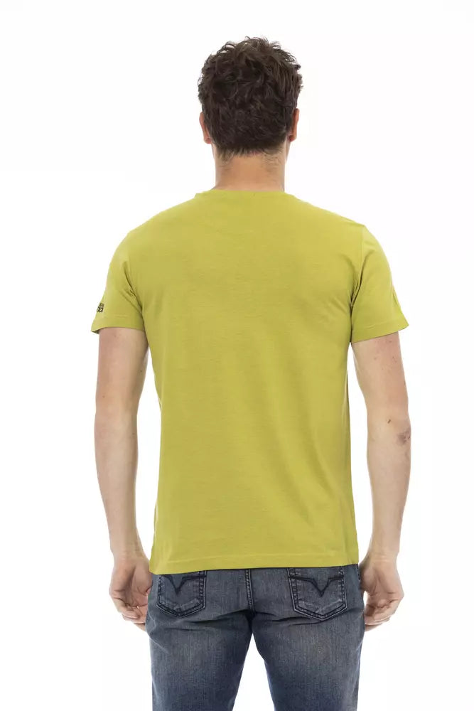 Trussardi Action Green T-Shirt for Men detail view