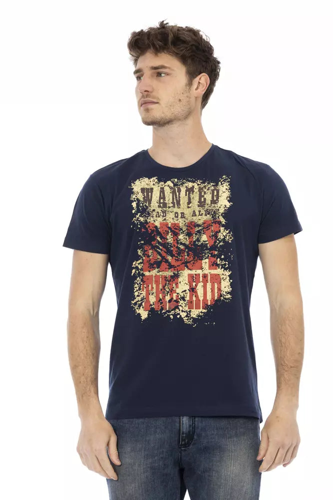 Trussardi Action Blue T-Shirt for Men