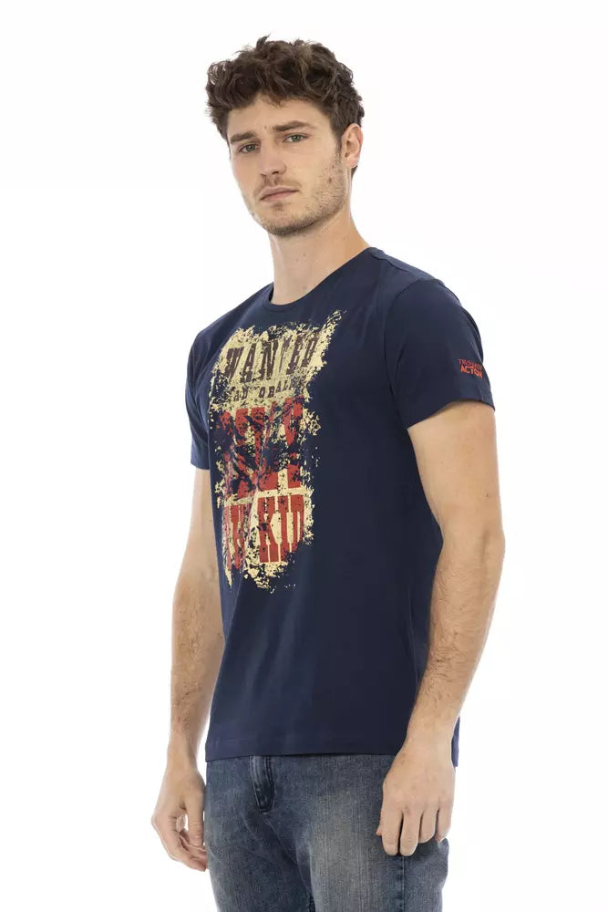 Trussardi Action Blue T-Shirt for Men alternate view