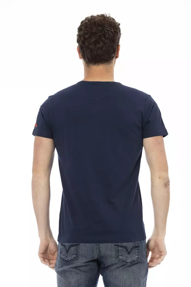 Trussardi Action Blue T-Shirt for Men detail view