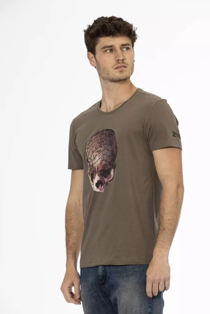 Trussardi Action Brown T-Shirt for Men alternate view
