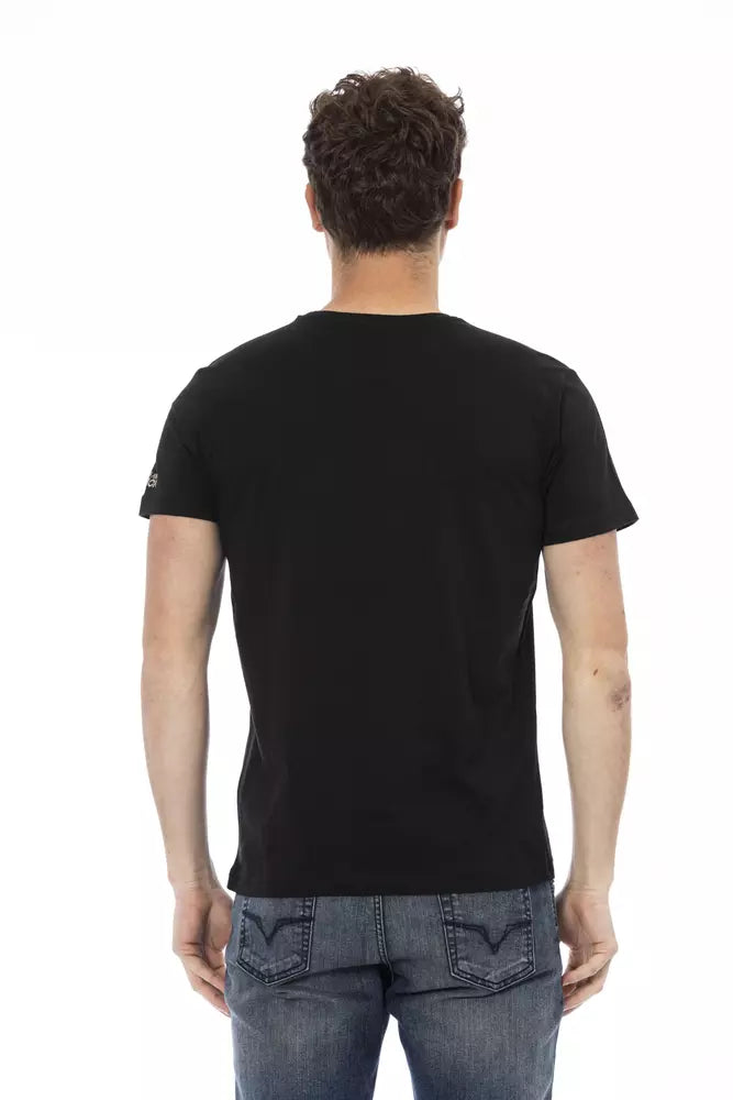 Trussardi Action Black T-Shirt for Men detail view