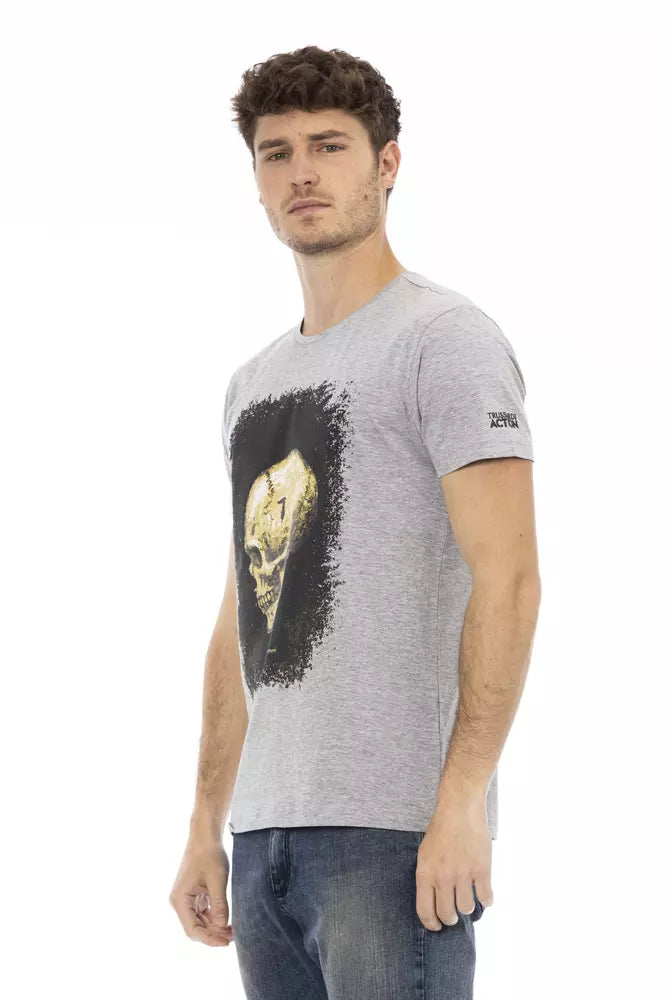 Trussardi Action Grey T-Shirt for Men alternate view
