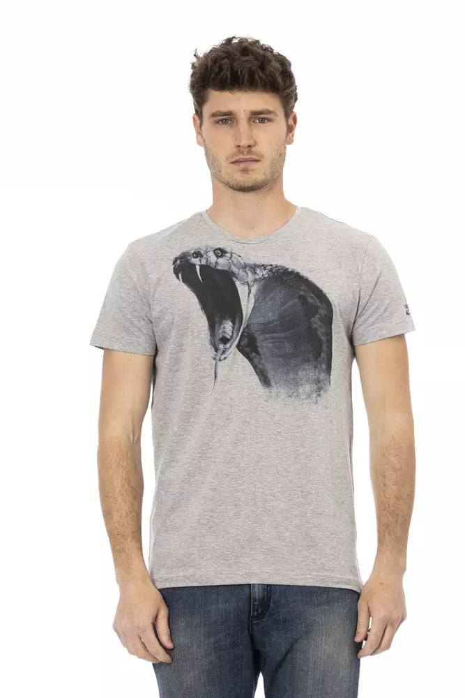 Trussardi Action Grey T-Shirt for Men