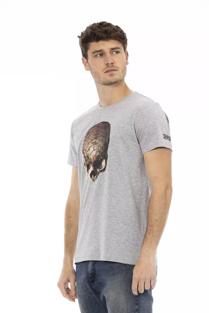 Trussardi Action Grey T-Shirt for Men alternate view