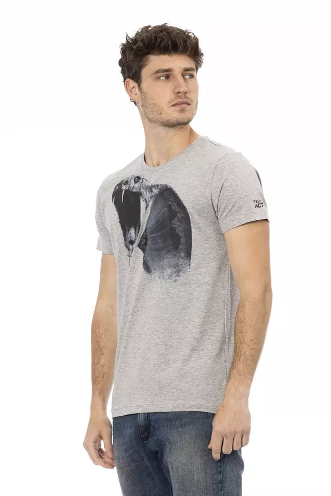 Trussardi Action Grey T-Shirt for Men alternate view
