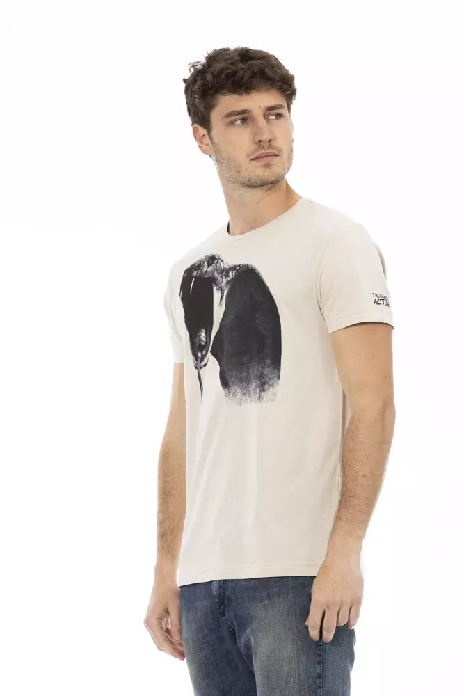 Trussardi Action Beige T-Shirt for Men alternate view