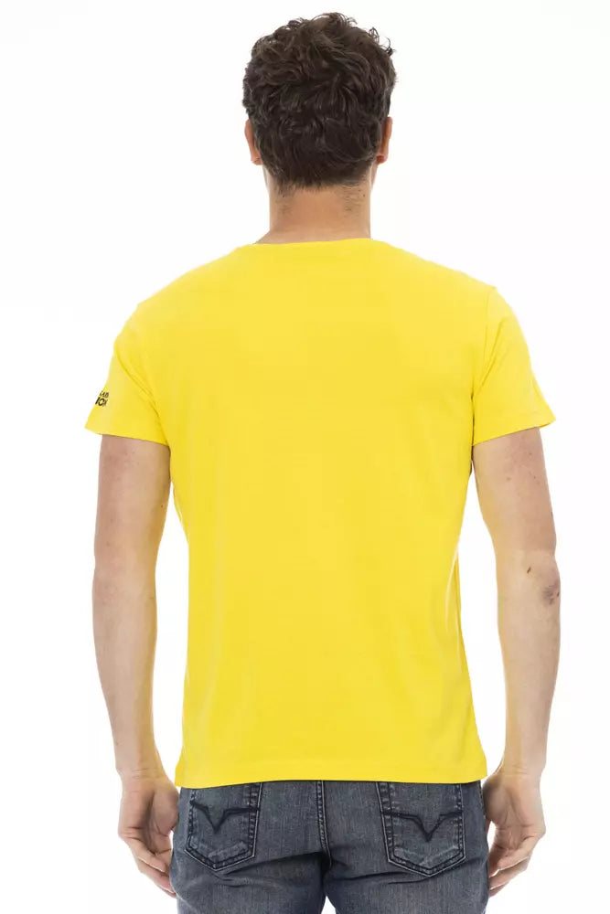 Trussardi Action Yellow T-Shirt for Men detail view