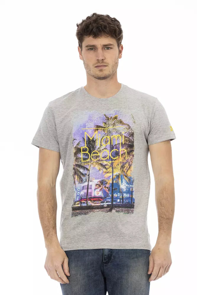 Trussardi Action Grey T-Shirt for Men