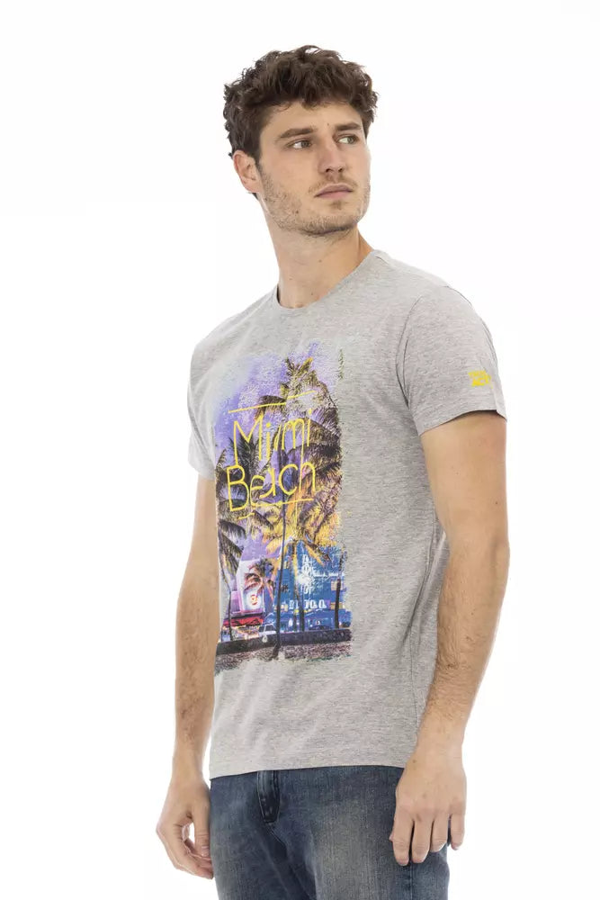 Trussardi Action Grey T-Shirt for Men alternate view