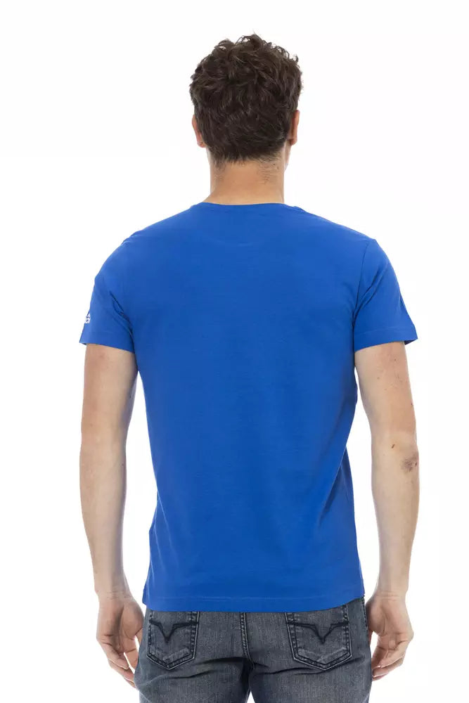 Trussardi Action Blue T-Shirts for Men detail view