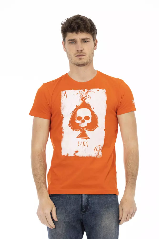 Trussardi Action Orange T-Shirt for Men