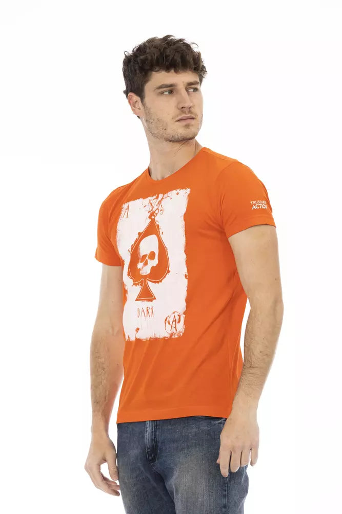 Trussardi Action Orange T-Shirt for Men alternate view