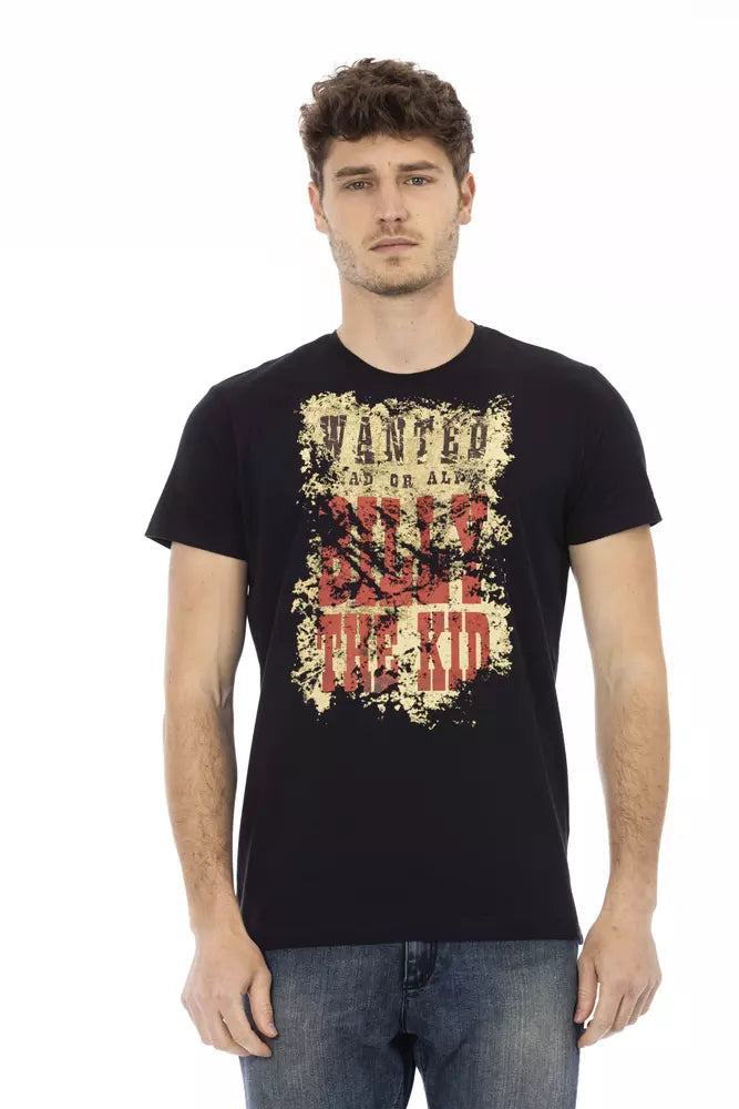Trussardi Action Black T-Shirt for Men