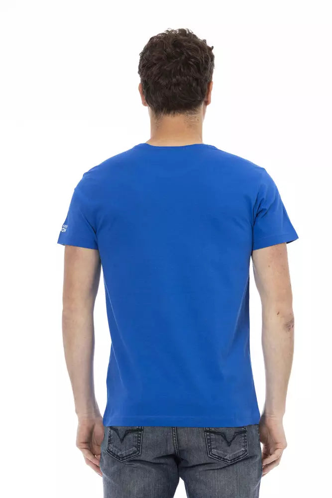 Trussardi Action Blue T-Shirts for Men detail view