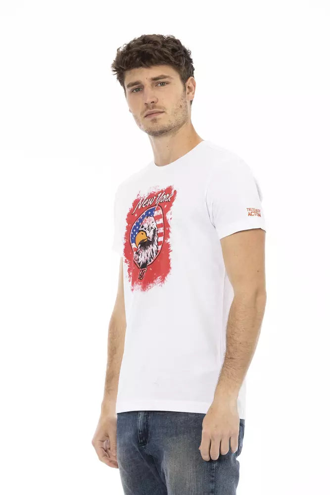 Trussardi Action White T-Shirt for Men alternate view