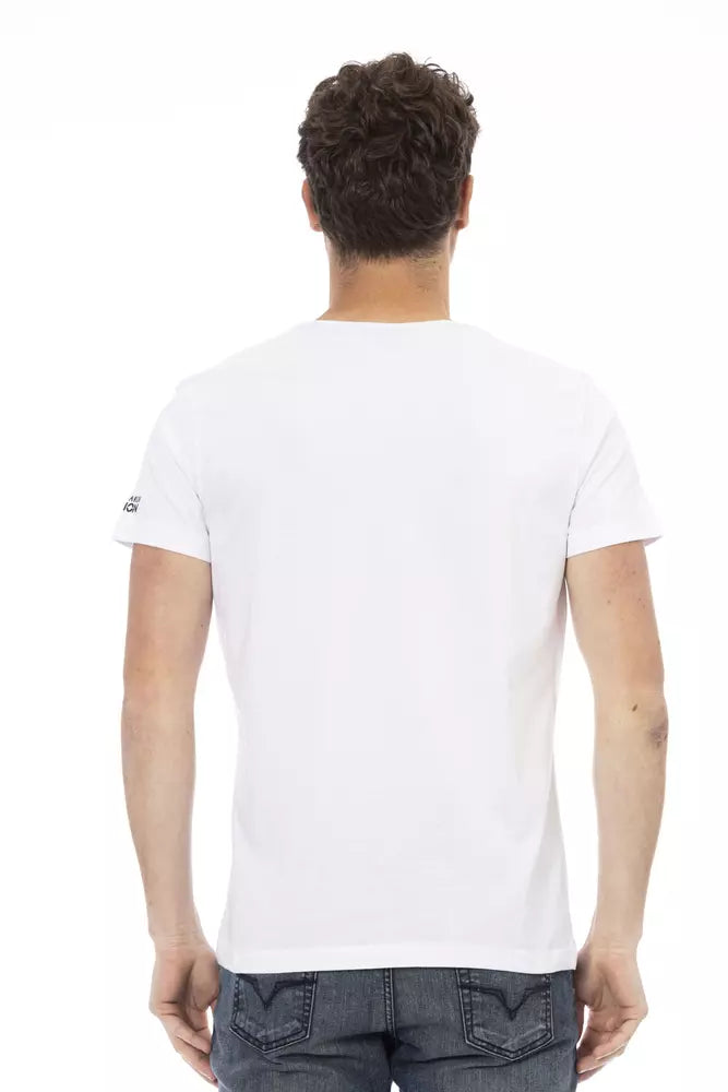 Trussardi Action White T-Shirt for Men detail view