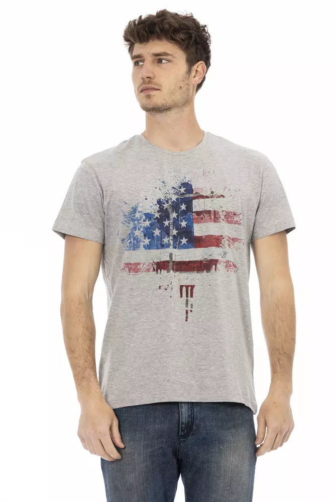 Trussardi Action Grey T-Shirt for Men