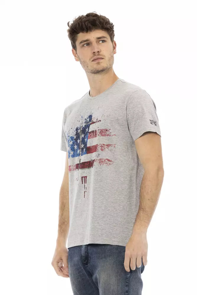 Trussardi Action Grey T-Shirt for Men alternate view