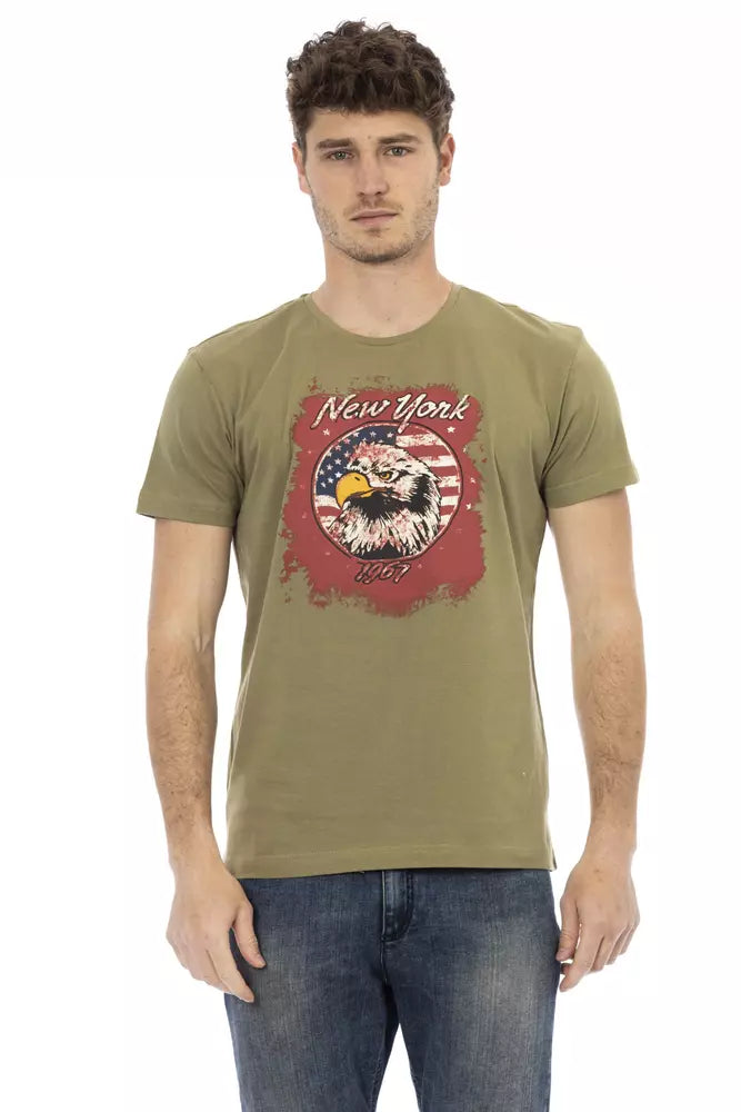 Trussardi Action Green T-Shirt for Men