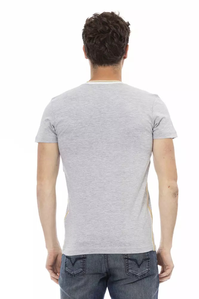 Trussardi Action Grey T-Shirts for Men detail view