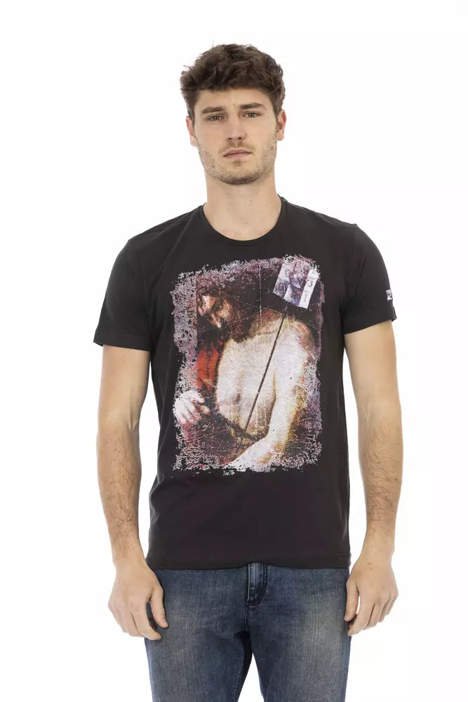 Trussardi Action Black T-Shirt for Men