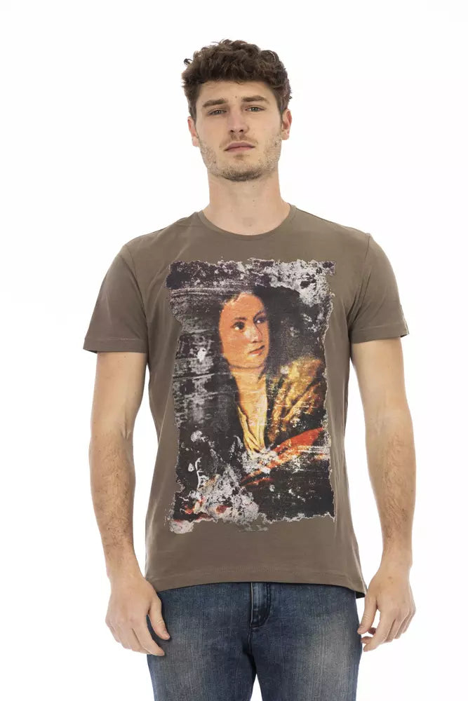 Trussardi Action Brown T-Shirt for Men