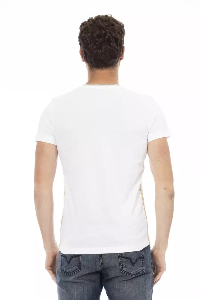 Trussardi Action White T-Shirts for Men detail view
