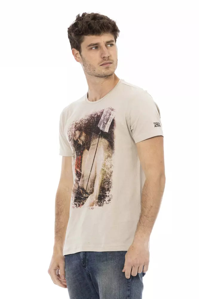 Trussardi Action Beige T-Shirts for Men alternate view