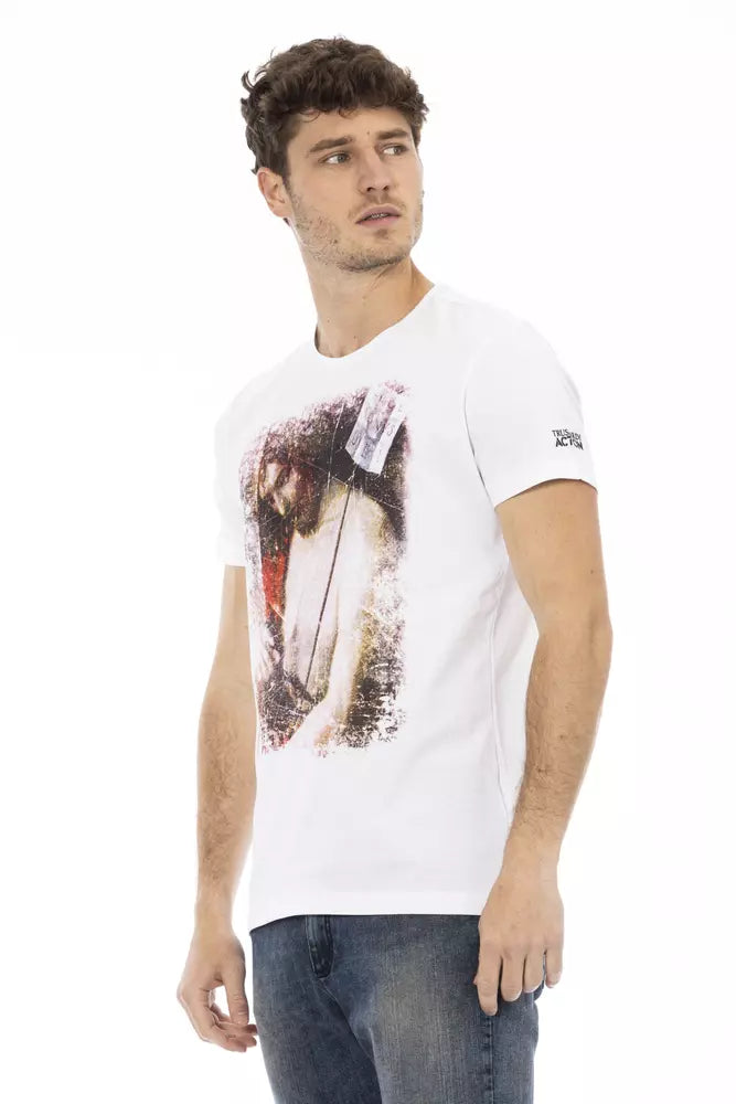 Trussardi Action White T-Shirt for Men alternate view