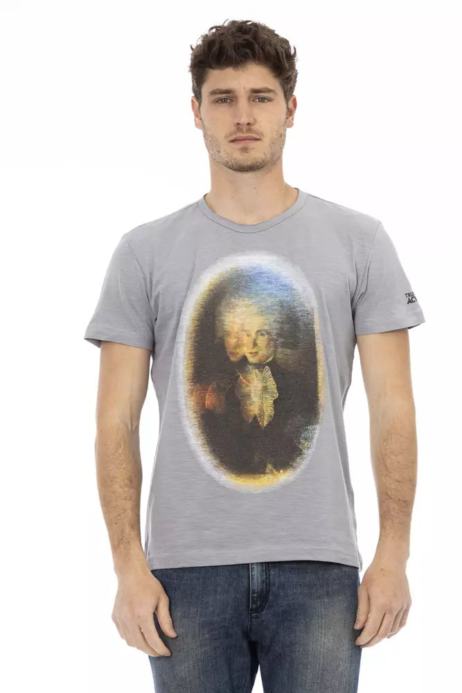Trussardi Action Grey T-Shirt for Men