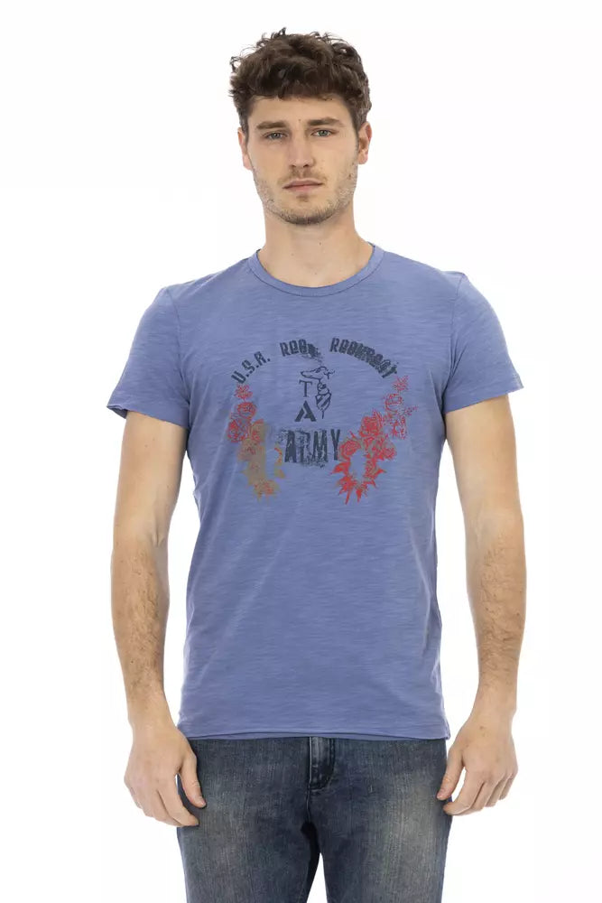 Trussardi Action Blue T-Shirt for Men