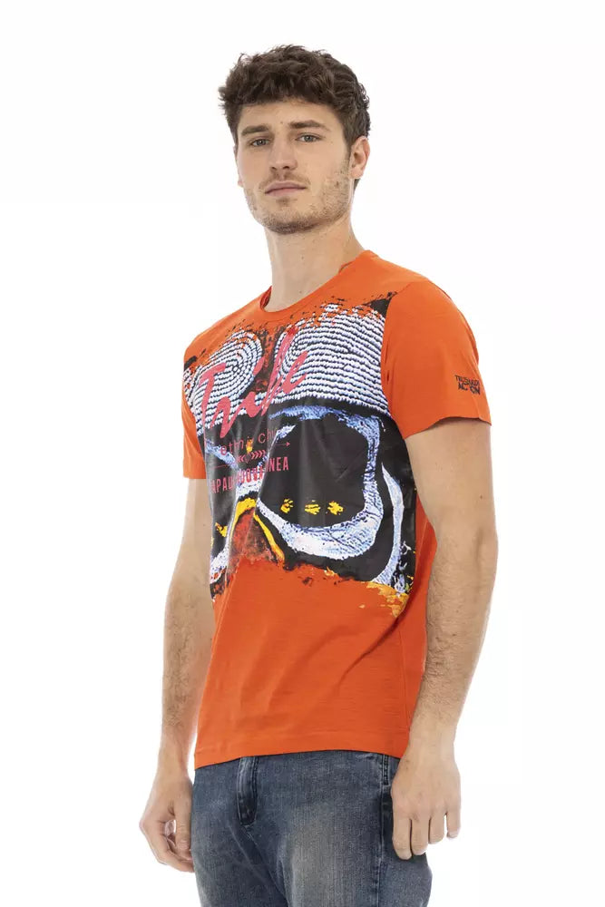 Trussardi Action Orange T-Shirt for Men alternate view