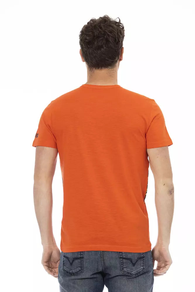 Trussardi Action Orange T-Shirt for Men detail view