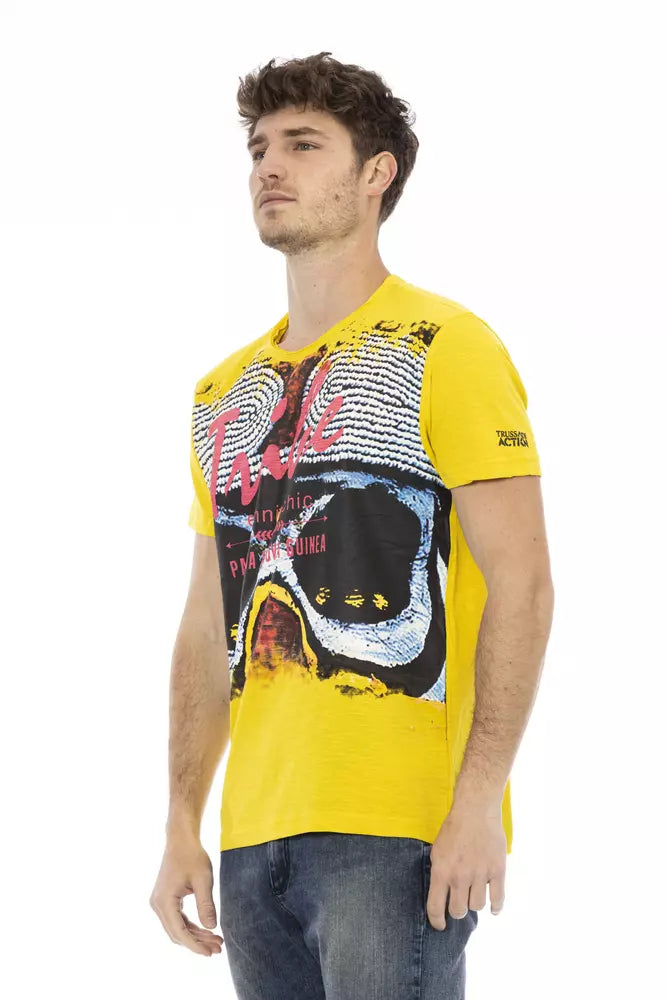 Trussardi Action Yellow T-Shirts for Men alternate view