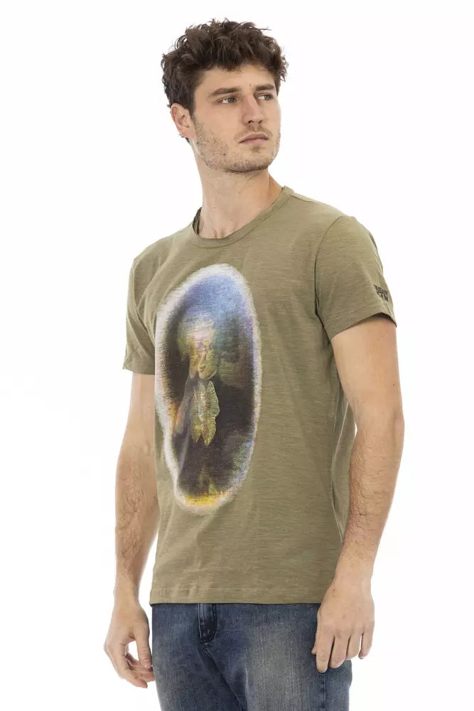 Trussardi Action Green T-Shirt for Men alternate view
