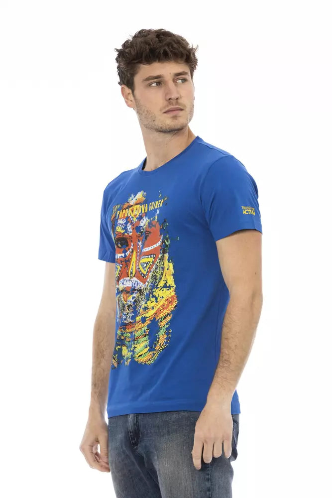 Trussardi Action Blue T-Shirts for Men alternate view