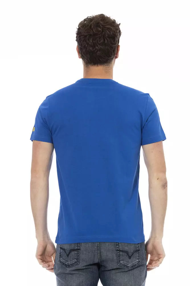 Trussardi Action Blue T-Shirts for Men detail view