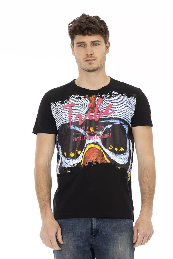 Trussardi Action Black T-Shirt for Men