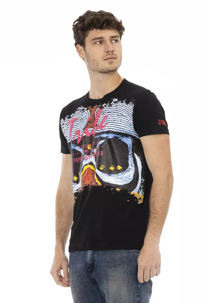 Trussardi Action Black T-Shirt for Men alternate view