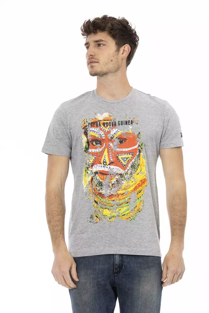 Trussardi Action Grey T-Shirts for Men