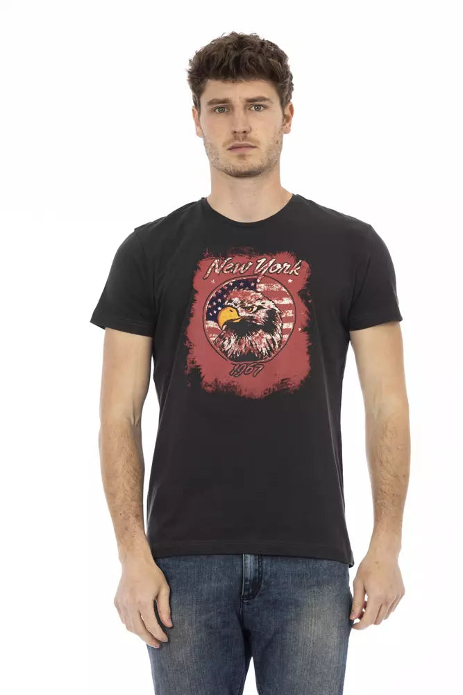 Trussardi Action Black T-Shirt for Men