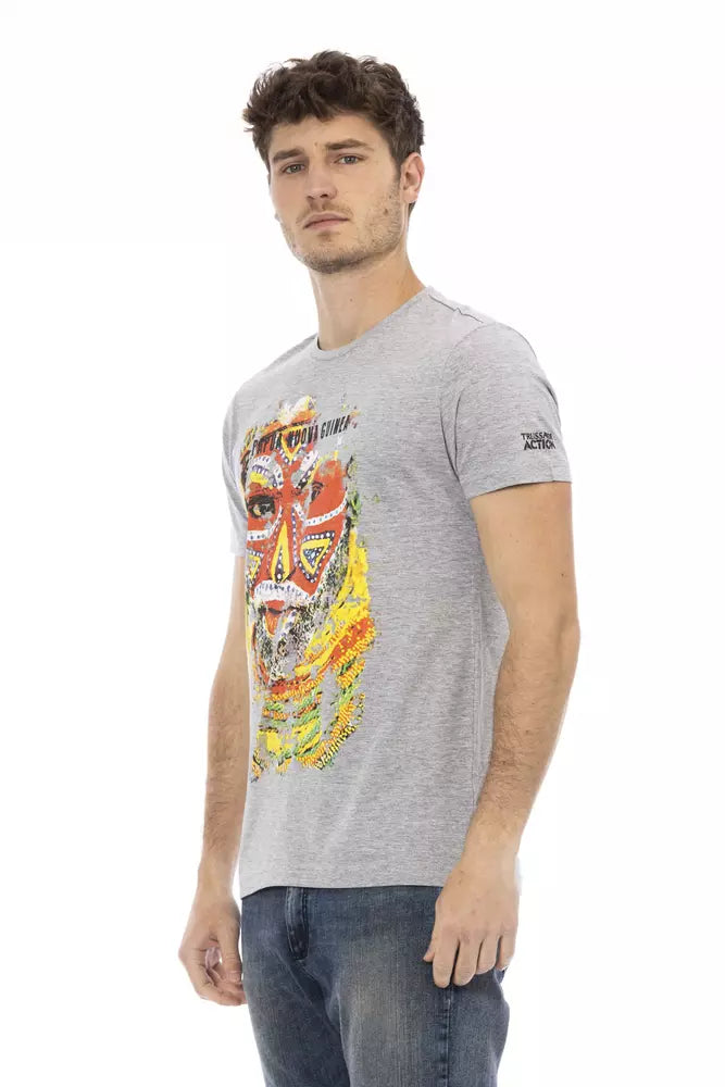 Trussardi Action Grey T-Shirts for Men alternate view