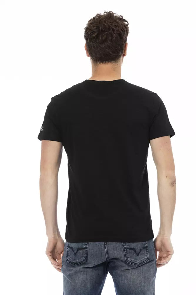 Trussardi Action Black T-Shirt for Men detail view