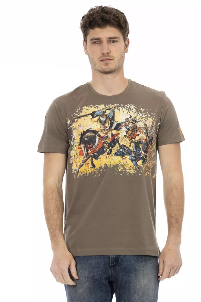 Trussardi Action Brown T-Shirts for Men