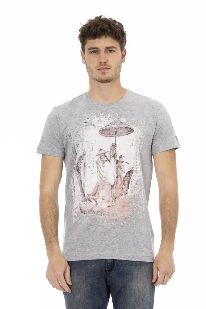 Trussardi Action Grey T-Shirt for Men