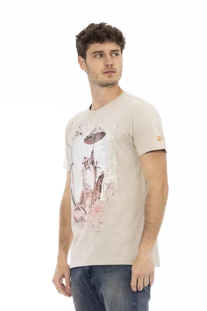 Trussardi Action Beige T-Shirt for Men alternate view