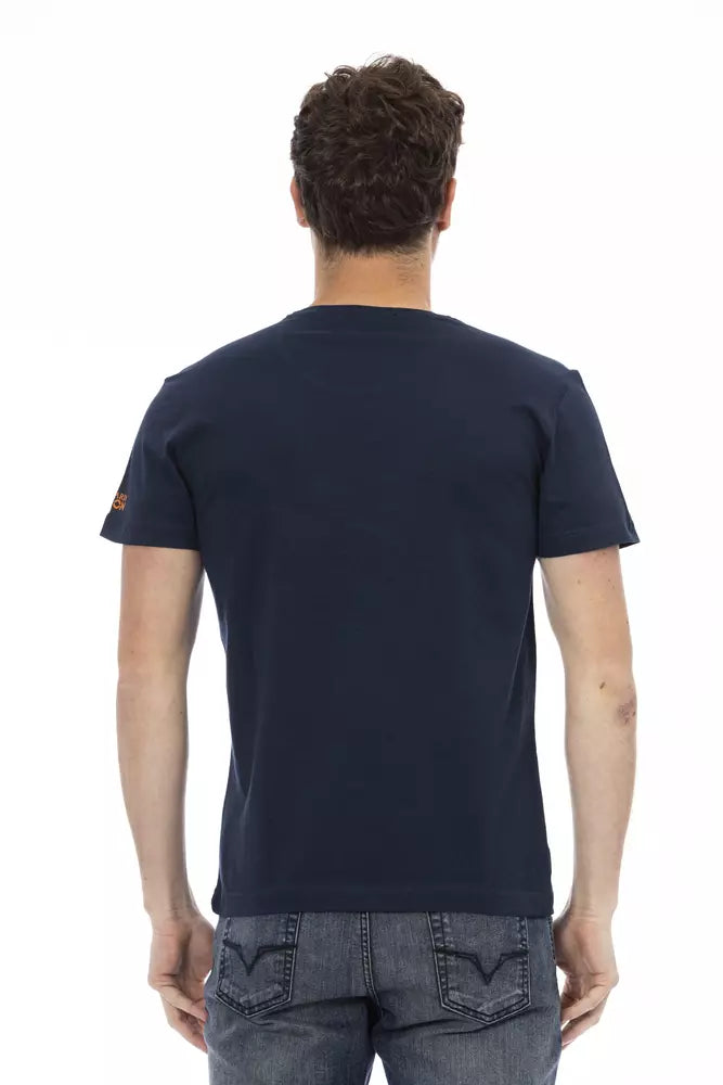 Trussardi Action Blue T-Shirts for Men detail view