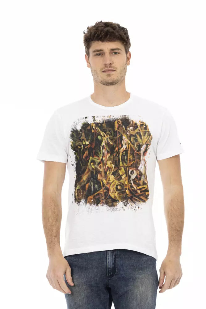 Trussardi Action White T-Shirts for Men